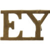 Essex Yeomanry (E.Y.) Shoulder Title 