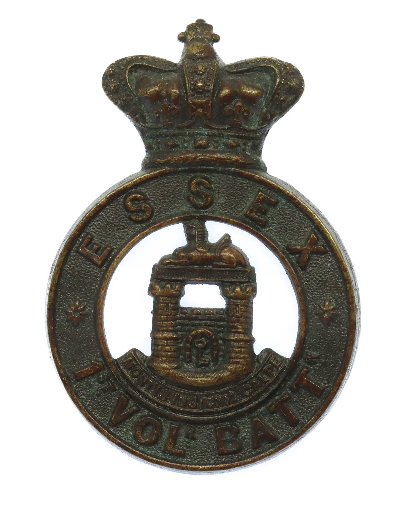 Victorian 1st Volunteer Bn. Essex Regiment Glengarry Badge