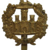 8th (Cyclist) Bn. Essex Regiment WW1 All Brass Economy Cap Badge