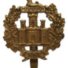 Essex Regiment WW1 All Brass Economy Cap Badge