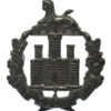 Essex Regiment Unmarked Silver Officer's Cap Badge
