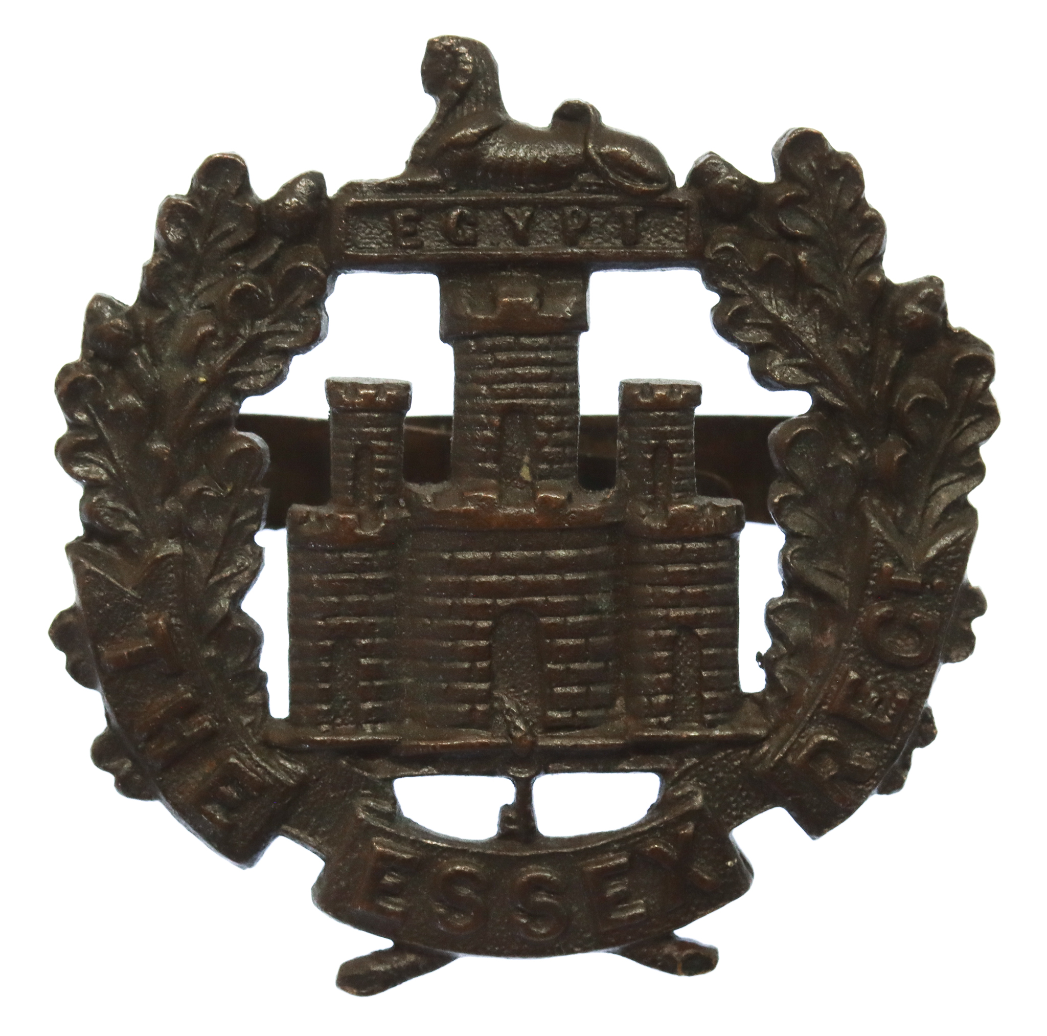 Essex Regiment Officer's Service Dress Cap Badge