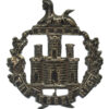 Essex Regiment WW1 1918 Hallmarked Silver Officer''s Cap Badge