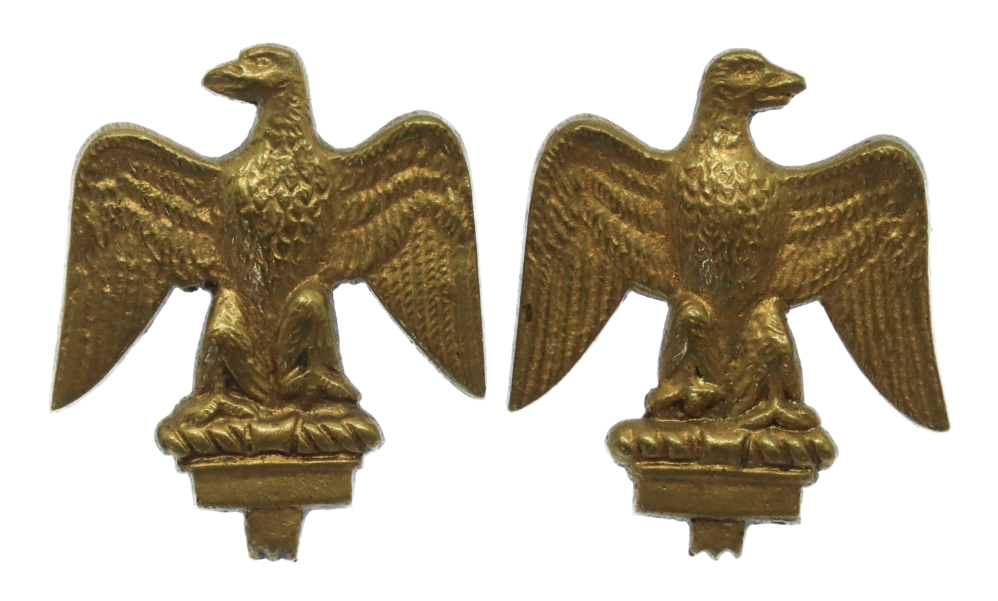 Pair of Essex Regiment Officer's Collar Badges (c.1954-1958)