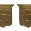 Pair of Essex Regiment Collar Badges 