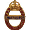 WW2 Air Raid Precautions School (A.R.P.S.) Civil Defence Instructor Badge