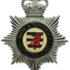 Avon & Somerset Constabulary Enamelled Helmet Plate - Queen's Crown