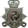 Isle of Man Constabulary Helmet Plate - Queen's Crown