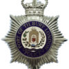 Port of Tilbury London Police Enamelled Helmet Plate - Queen's Crown 