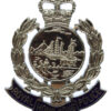 Royal Hong Kong Police Enamelled Cap Badge - Queen's Crown