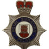 Royal Gibraltar Police Enamelled Cap Badge - Queen's Crown