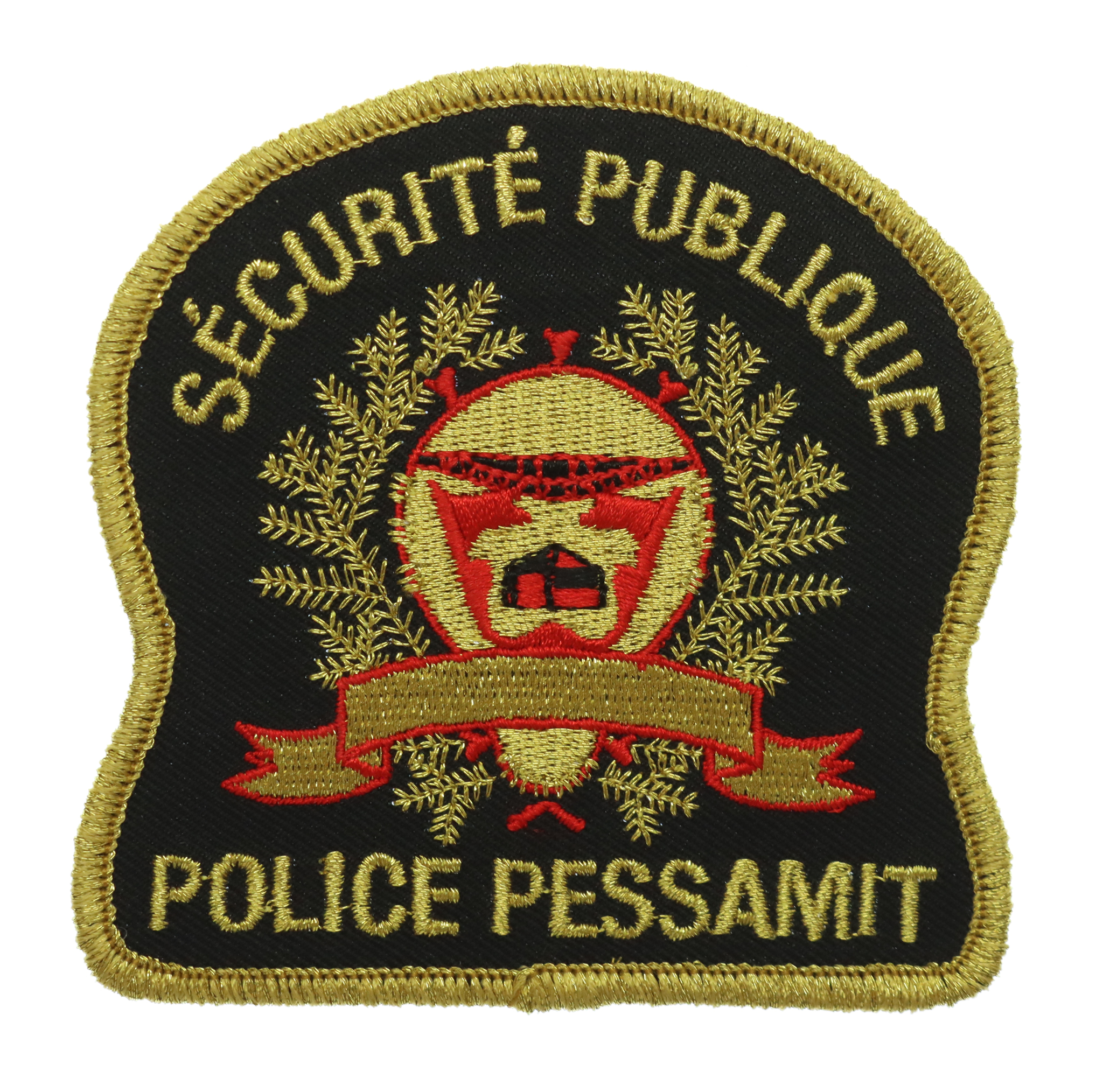 Canadian Securite Publique Police Pessamit Cloth Patch Badge
