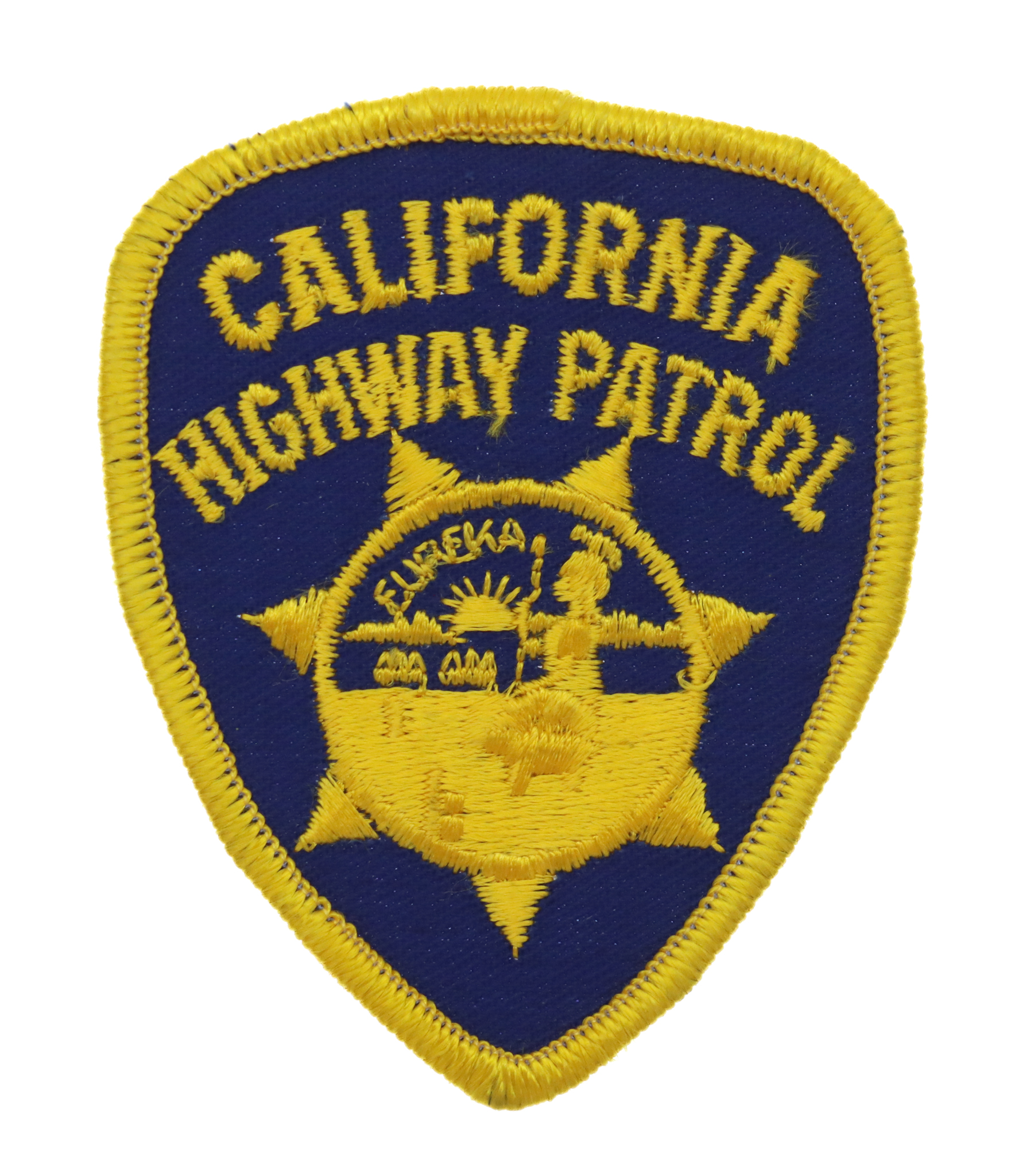 United States California Highway Patrol Cloth Patch Badge
