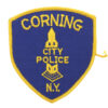 United States Corning City Police N.Y. Cloth Patch Badge