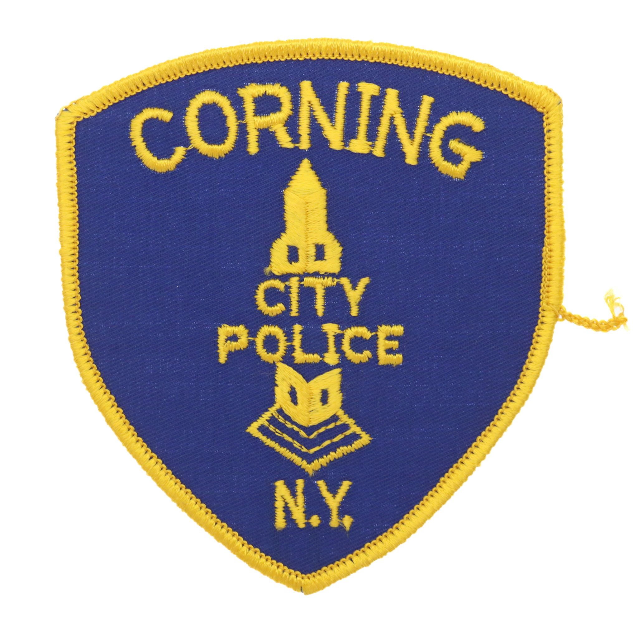 United States Corning City Police N.Y. Cloth Patch Badge