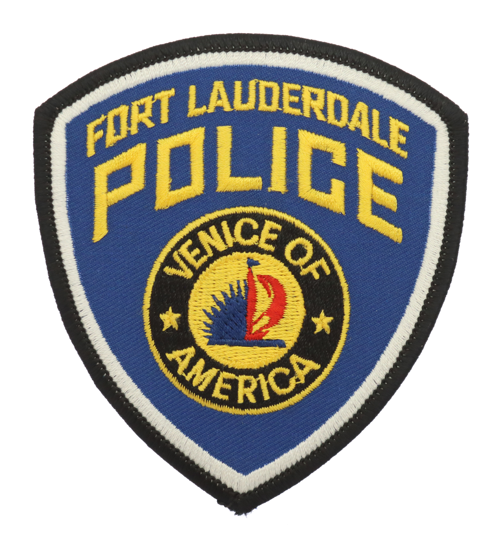 United States Fort Lauderdale Police Cloth Patch Badge