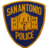 United States San Antonio Police Cloth Patch Badge