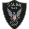 United States Salem W.VA. Police Dept.Cloth Patch Badge