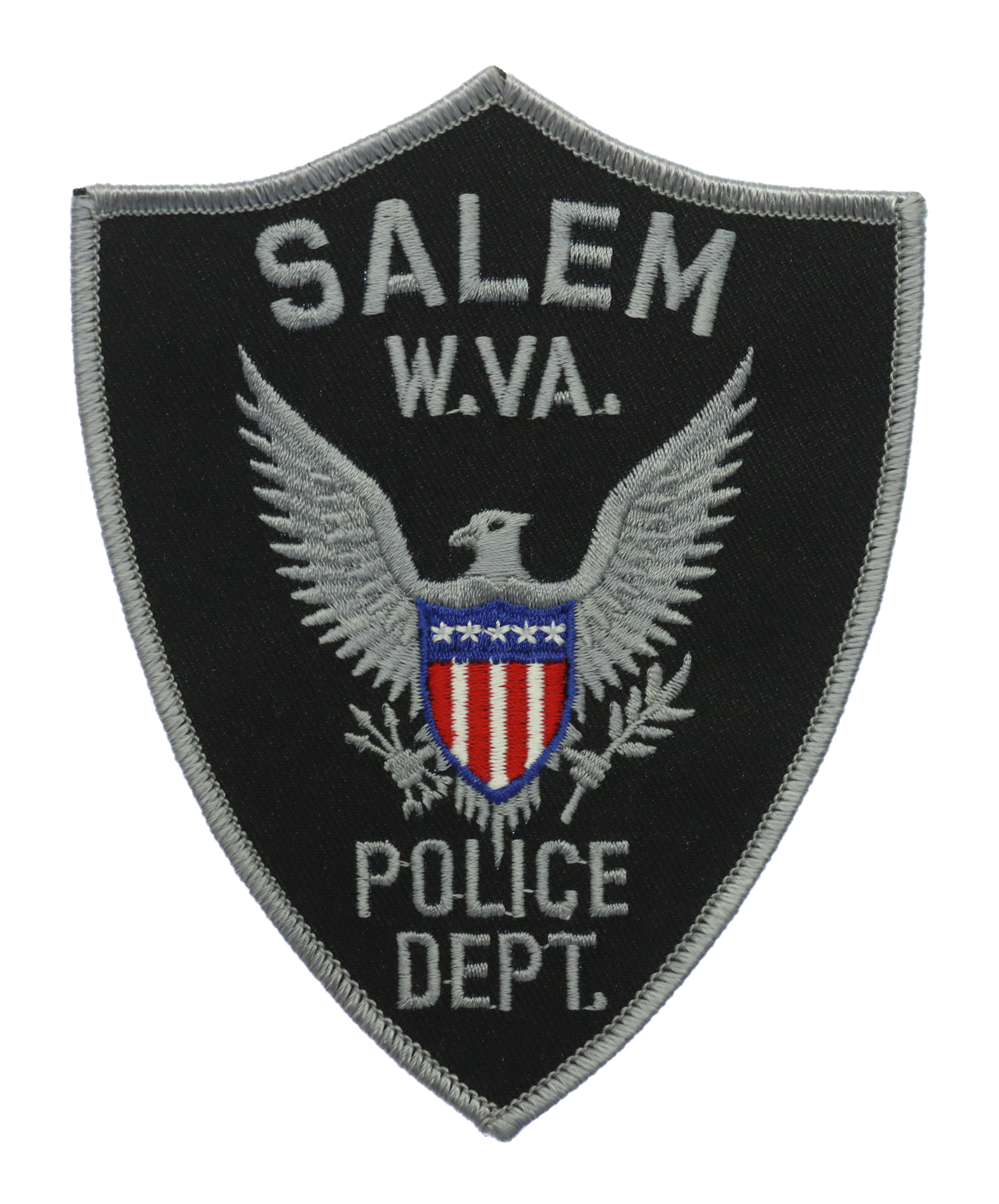 United States Salem W.VA. Police Dept.Cloth Patch Badge