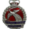 Royal Papua New Guinea Constabulary Enamelled Cap Badge - Queen's Crown