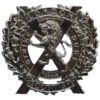 London Scottish Anodised (Staybrite) Cap Badge