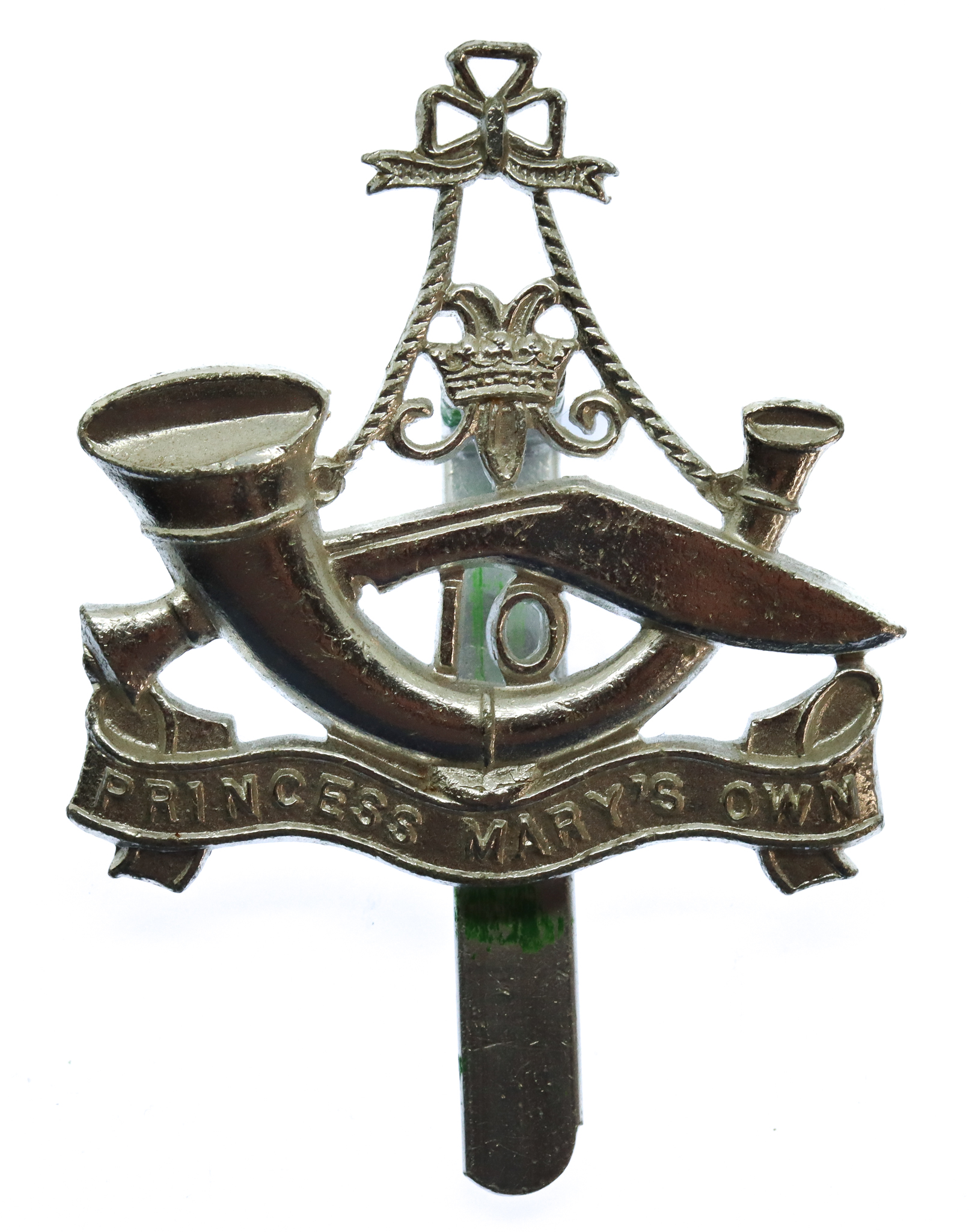 10th Princess Mary's Own Gurkha Rifles Anodised (Staybrite) Cap Badge
