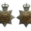 Pair of 47th (Middlesex Yeomanry) Signal Squadron Anodised (Staybrite) Collar Badges