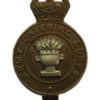 Army Catering Corps Bi-Metal Cap Badge - King's Crown