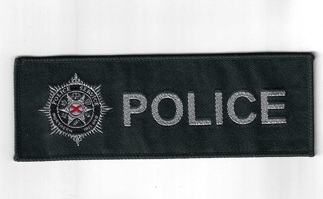 Northern Ireland Police Service Police Cloth Uniform Patch Badge