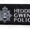 Heddlu Gwent Police Cloth Uniform Patch Badge