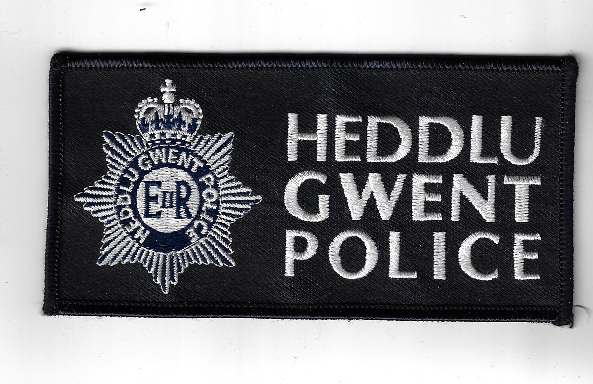 Heddlu Gwent Police Cloth Uniform Patch Badge