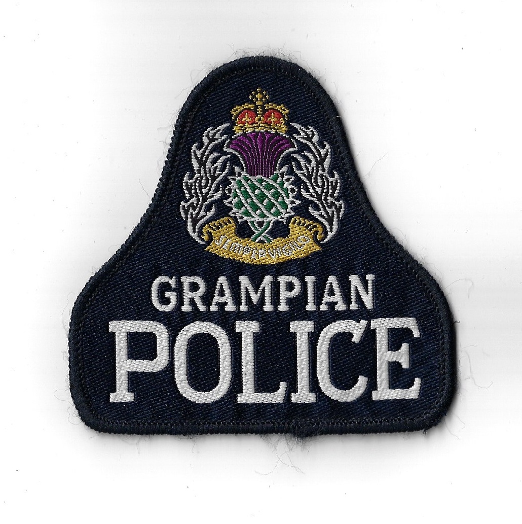 Grampian Police Cloth Pullover Patch Badge
