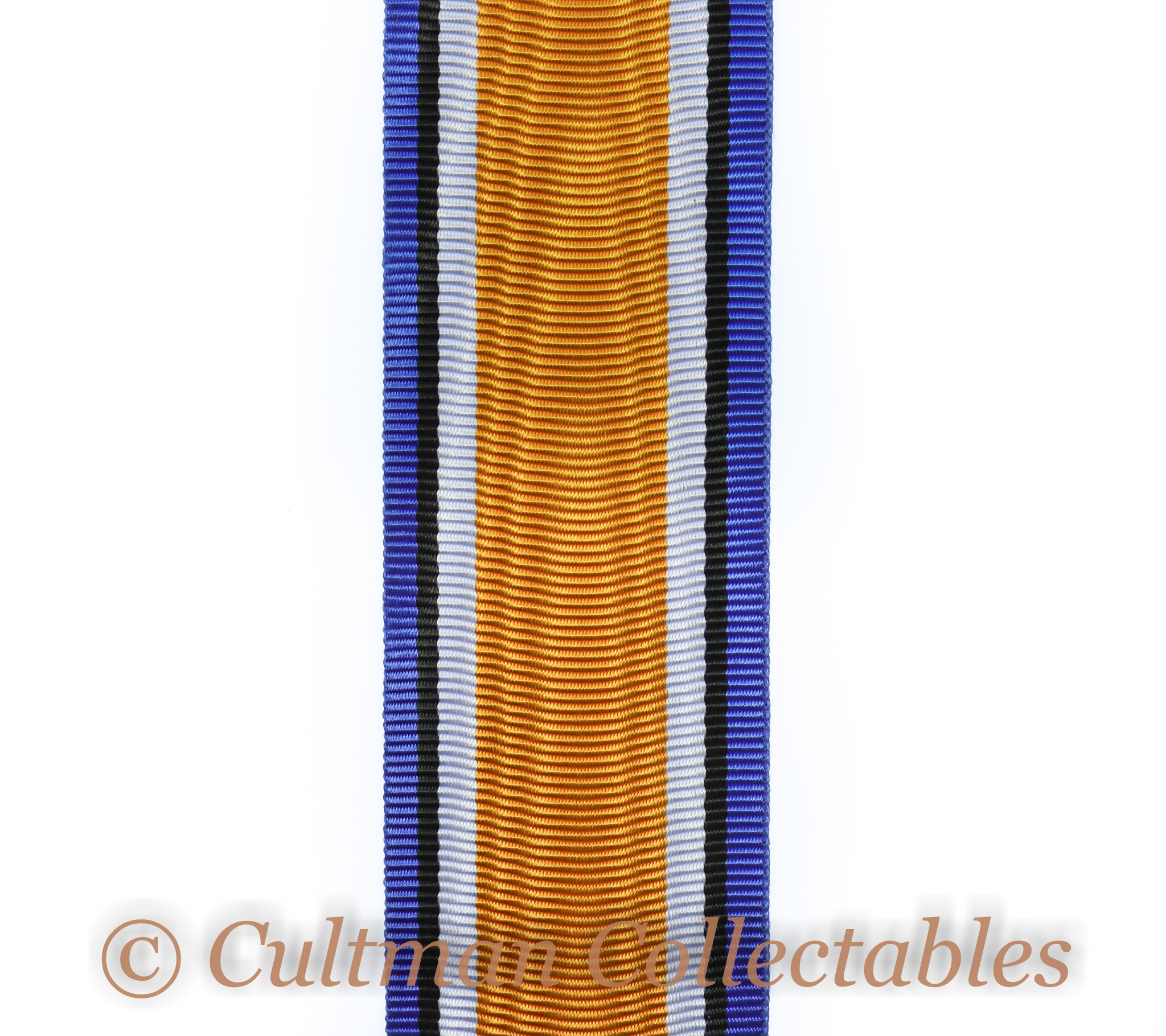WW1 British War Medal Ribbon – Full Size