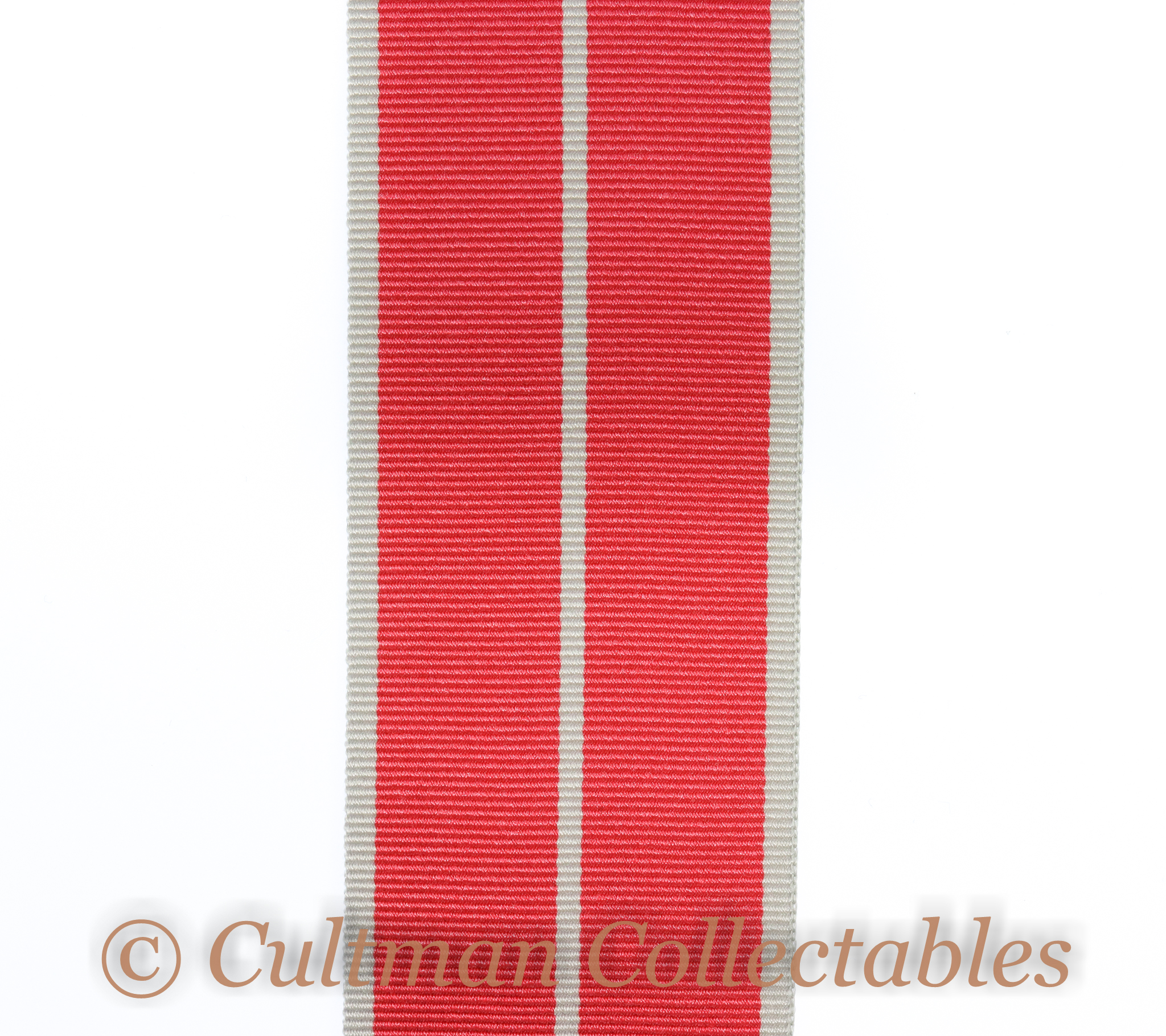 CBE, OBE, MBE Medal Ribbon (Military 2nd Type) - Full Size