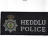 Heddlu Police Cloth Uniform Patch Badge