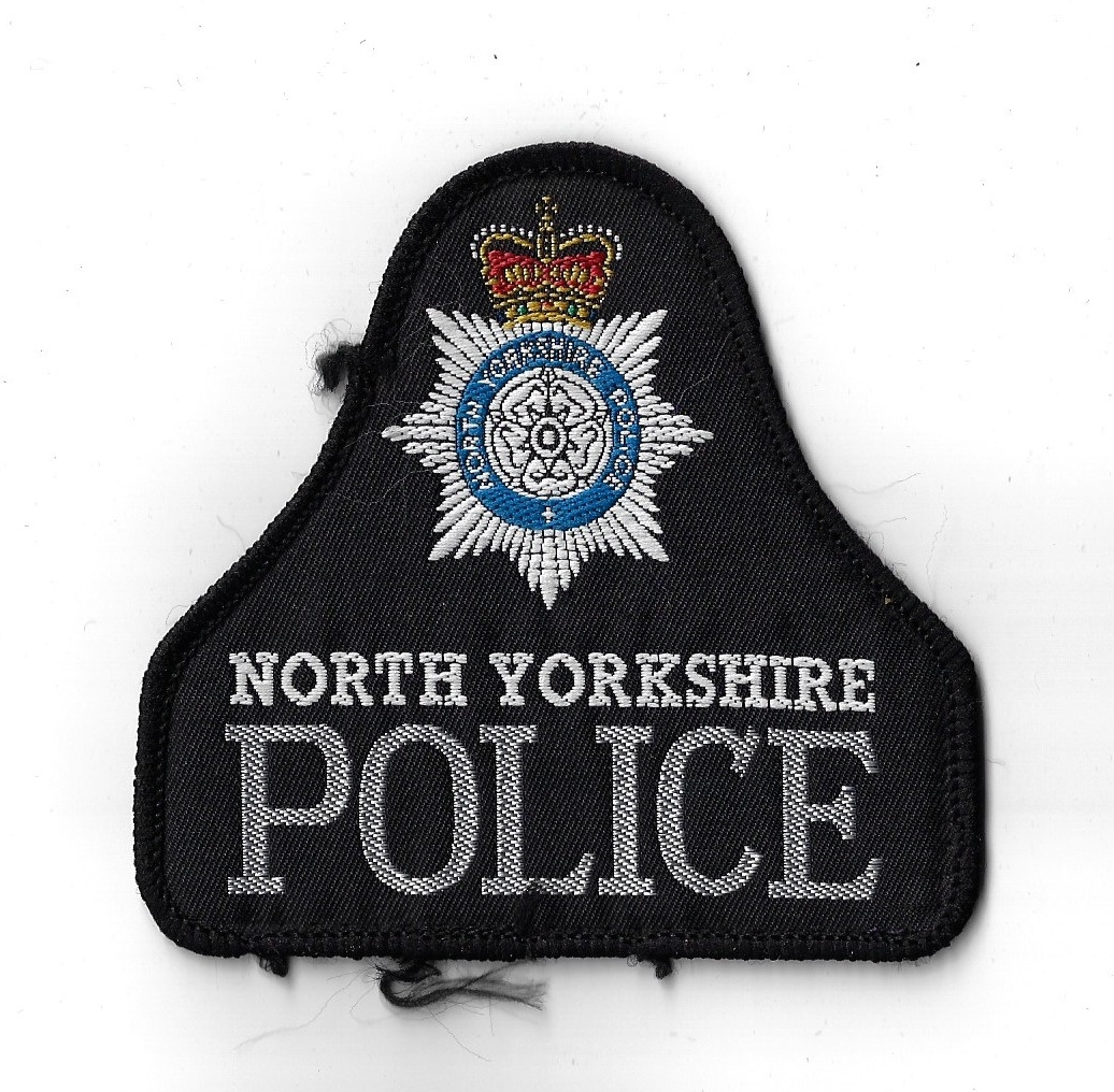 North Yorkshire Police Cloth Pullover Patch Badge