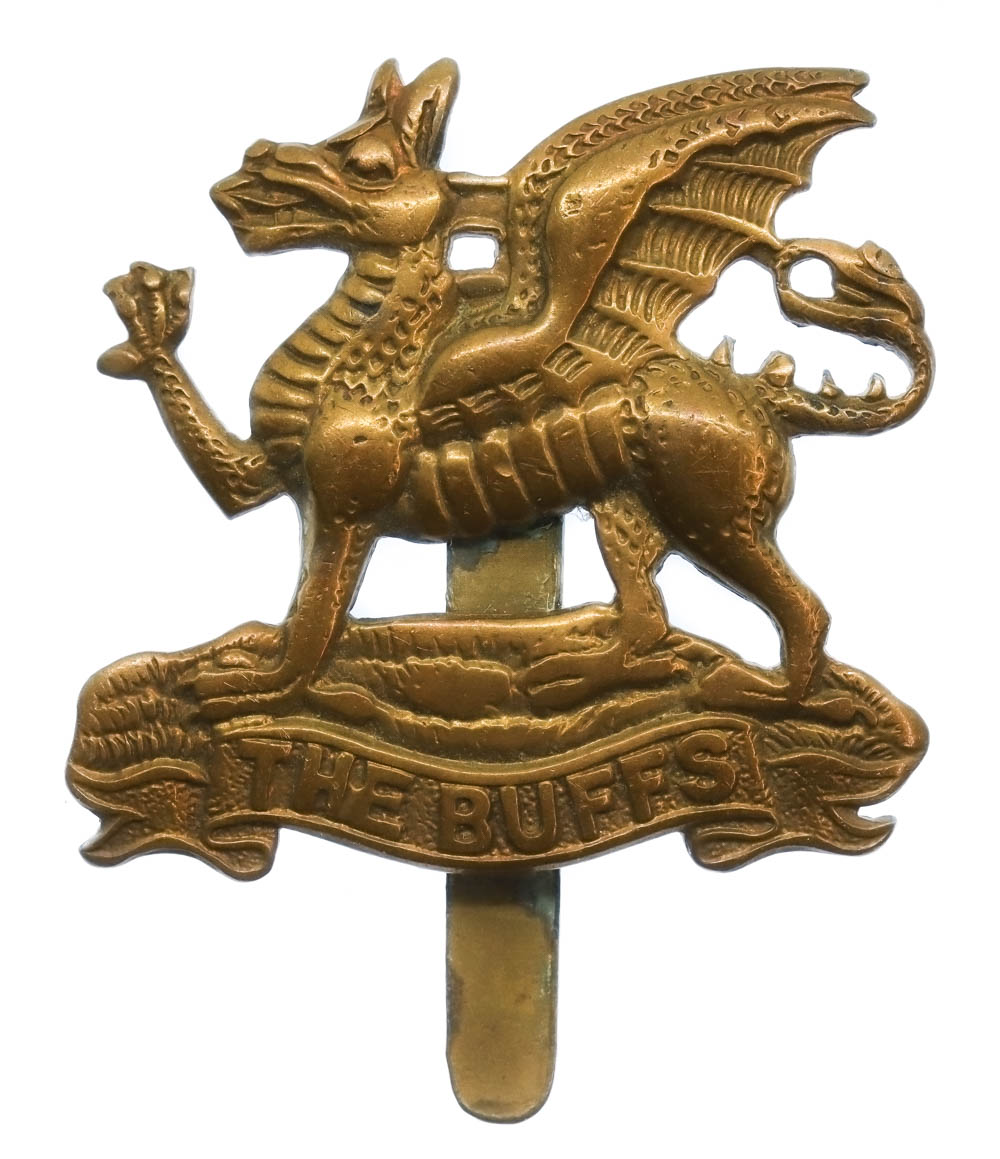 East Kent Regiment (The Buffs) Cap Badge