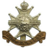 Notts & Derby Regiment (Sherwood Foresters) Cap Badge - King's Crown