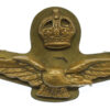 Royal Air Force (R.A.F.) Officer's Field Service Cap Badge - King's Crown