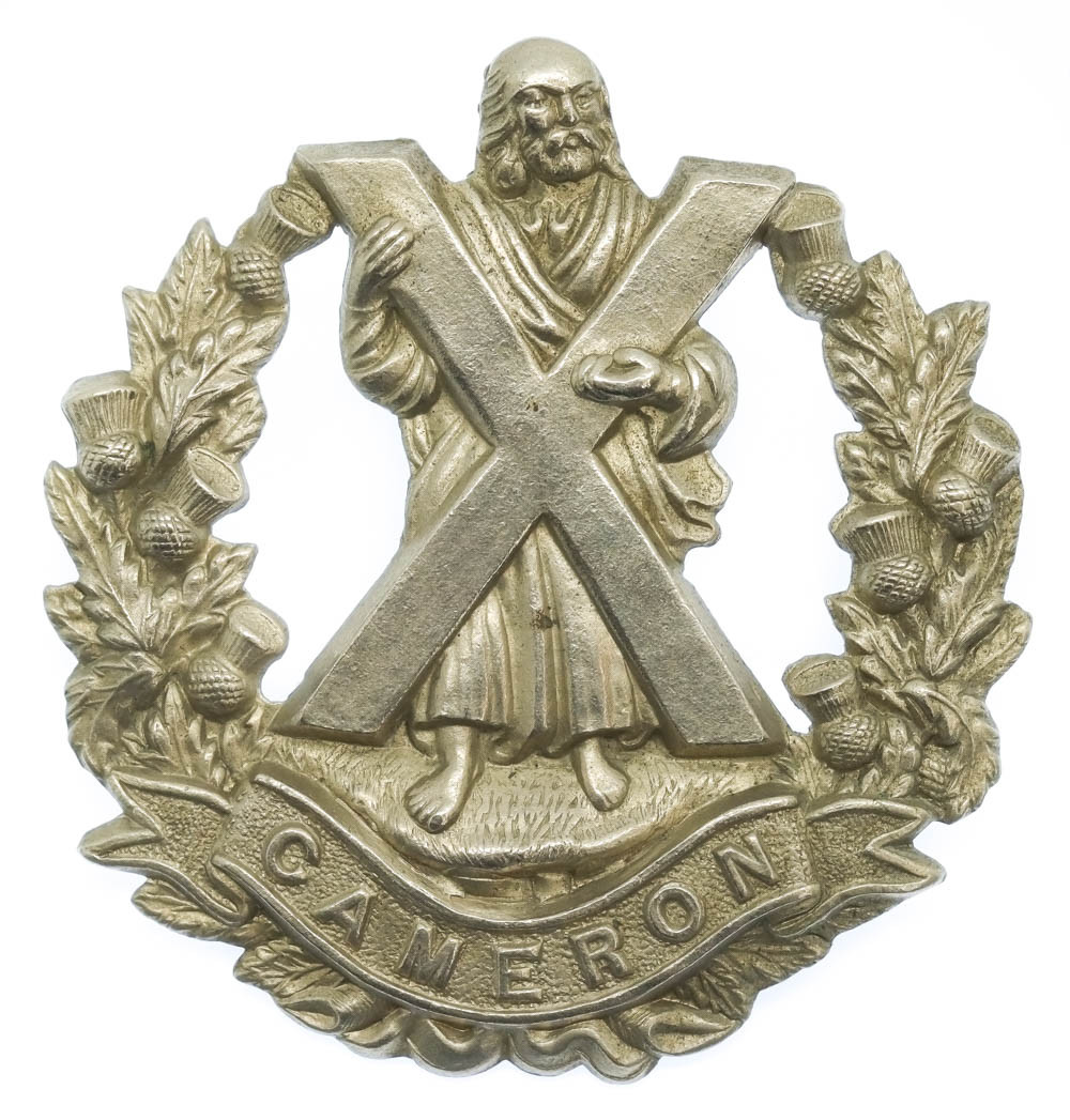 Queen's Own Cameron Highlanders Cap Badge