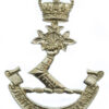 Royal Military College Canada (Verite Devoir Vaillence) Cap Badge - Queen's Crown