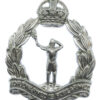 Royal Observer Corps Chrome Cap Badge - King's Crown
