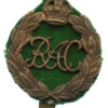 Royal Armoured Corps (R.A.C.) Cap Badge - King's Crown (1st Pattern)