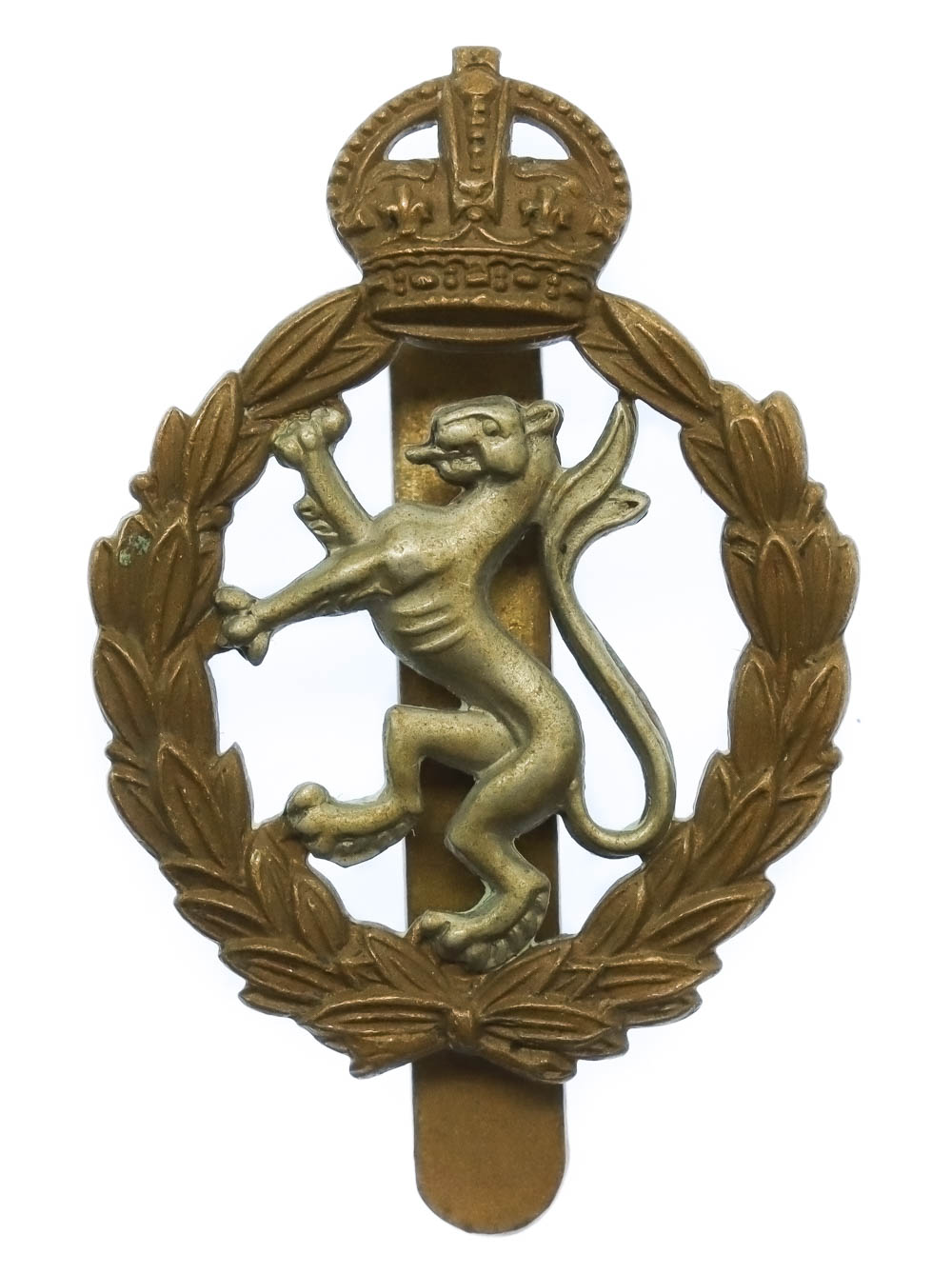 Women's Royal Army Corps (W.R.A.C.) Cap Badge - King's Crown