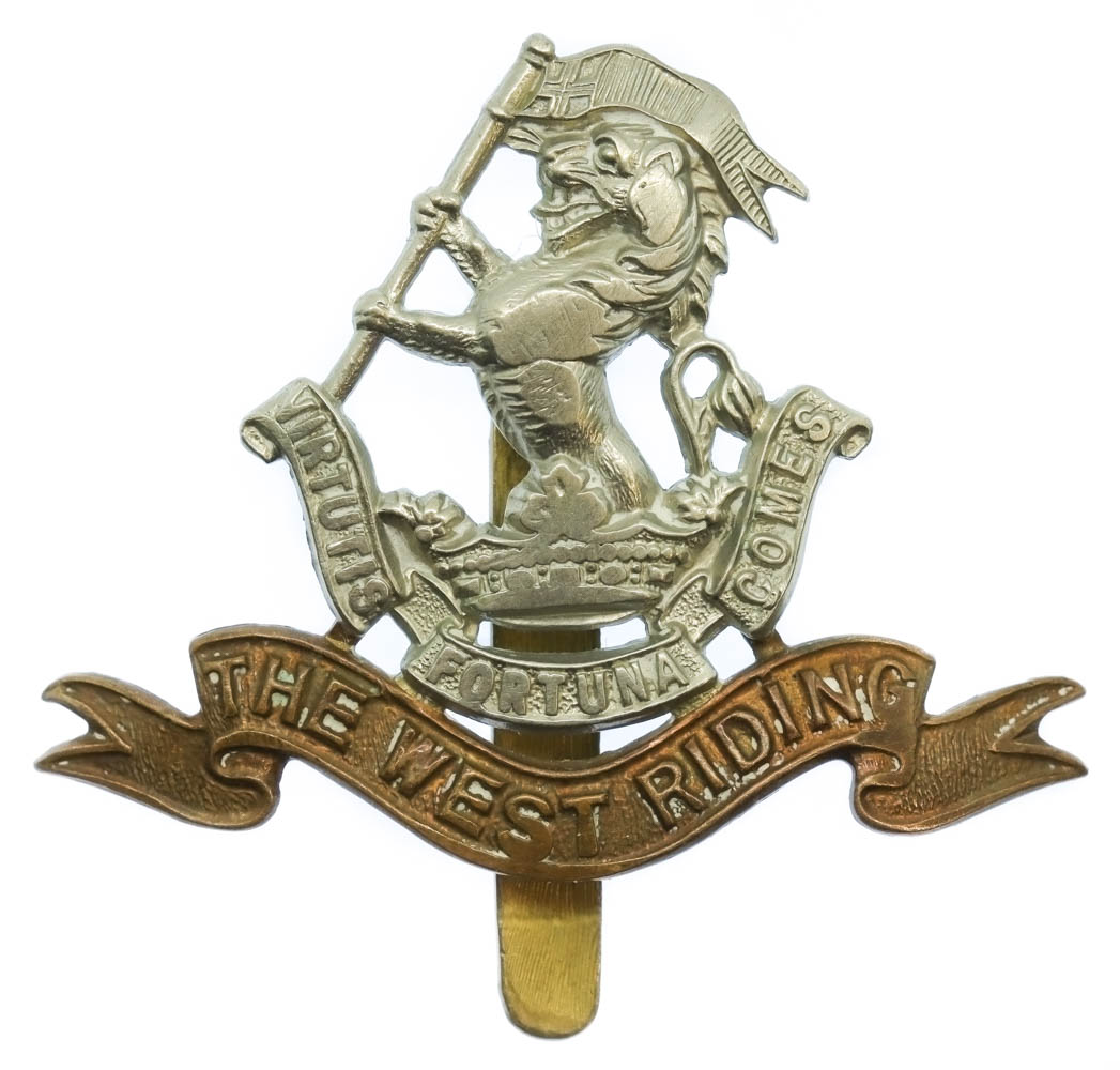 West Riding Regiment (Duke of Wellington's) Cap Badge