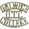 Dulwich College O.T.C. (DULWICH/O.T.C./COLLEGE) Shoulder Title