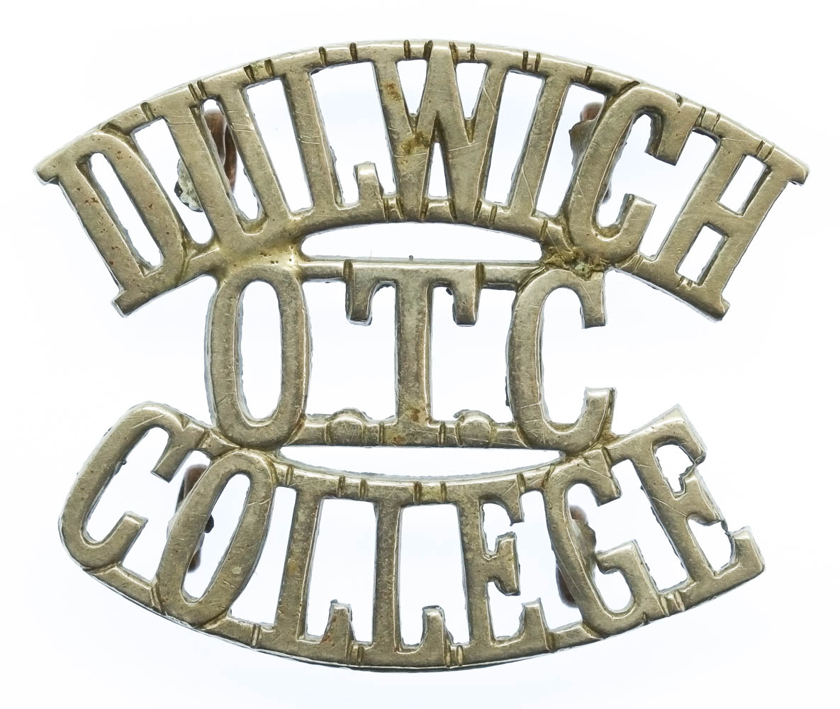 Dulwich College O.T.C. (DULWICH/O.T.C./COLLEGE) Shoulder Title