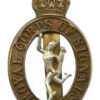 Royal Corps of Signals Cap Badge - King's Crown (1st Pattern)