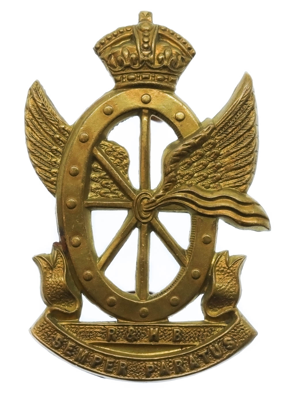 South African Railways & Harbours Brigade Cap Badge