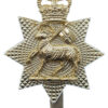 The Queen's Royal Surrey Regiment Anodised (Staybrite) Cap Badge